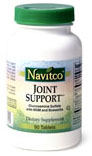 Navitco Kosher Joint Support (Glucosamine Sulfate with MSM and Boswellia) 180 Tablets